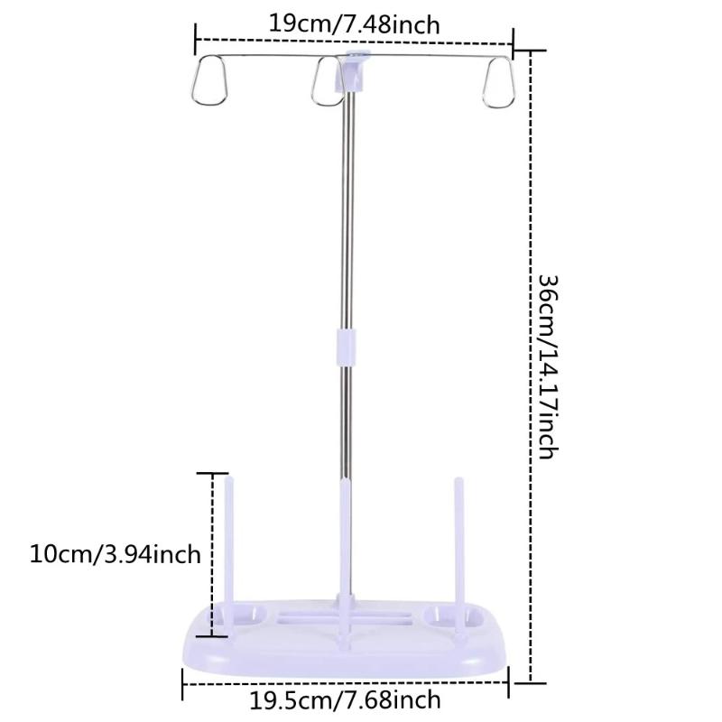 Serger Thread Cone - Soporte Portátil para Conos de Hilo