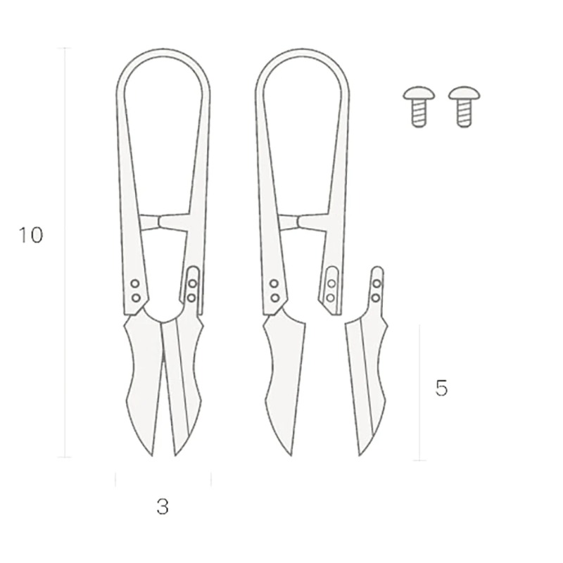 Tijeras Pequeñas de Latón para - Sewing Tas reseña y precio