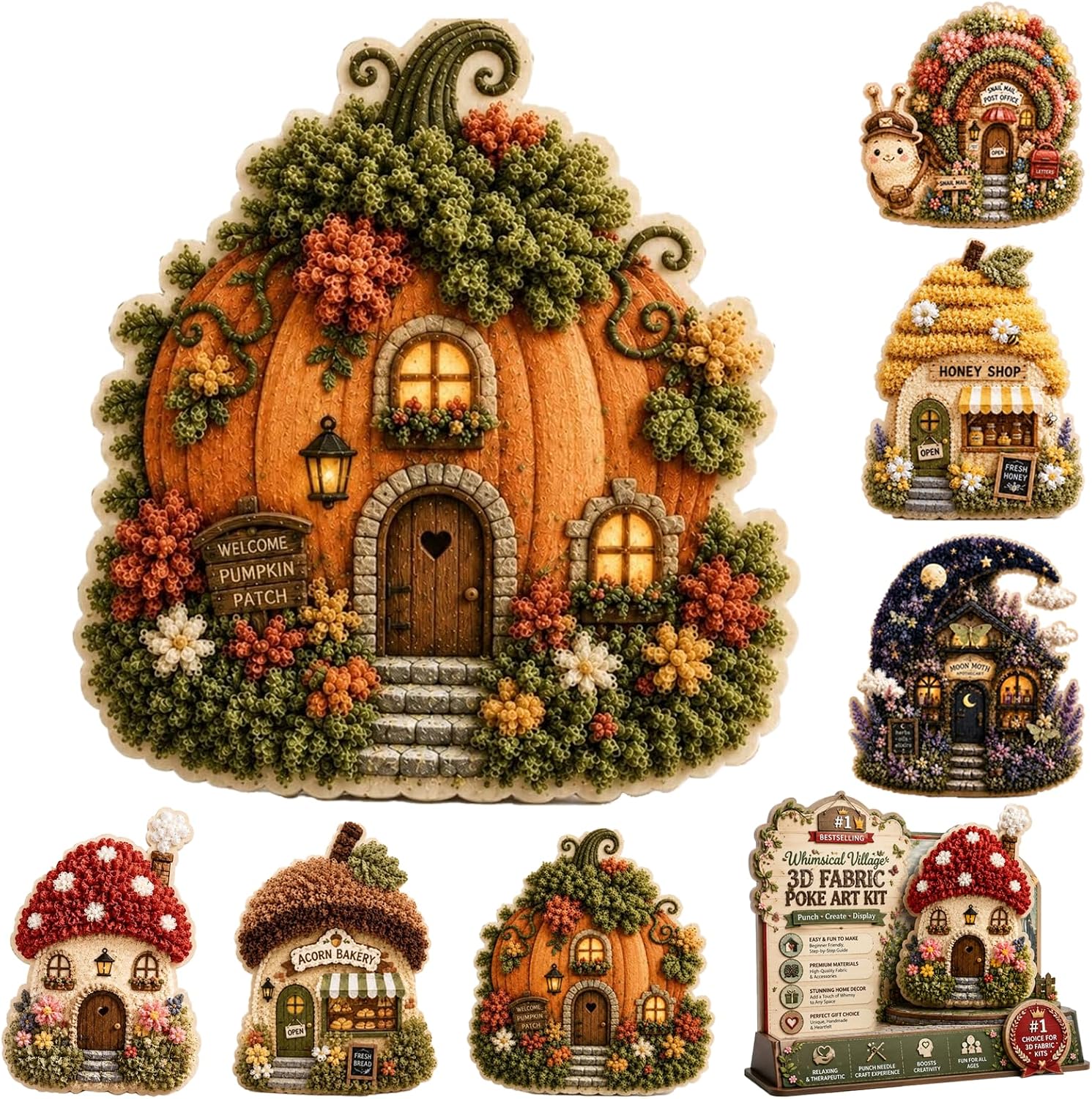 Kit de Arte Textil 3D DIY, Cas - Is Sewing Textile Art reseña y precio
