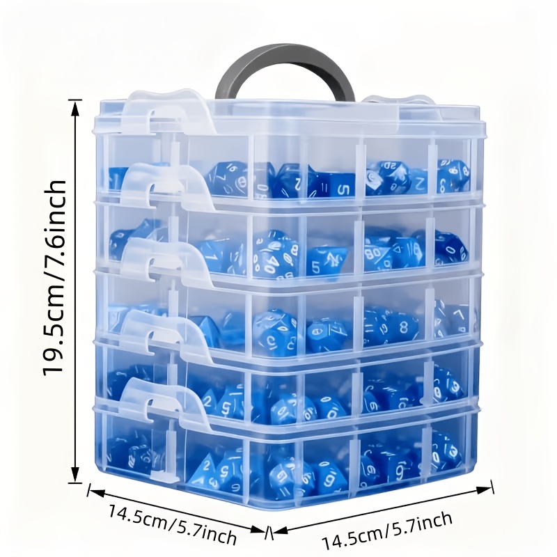 Caja de almacenamiento transpa - Sewing Necessities reseña y precio