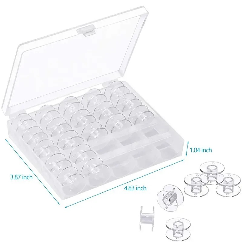 Juego de 25 Bobinas de Hilo In - Sewing Tas reseña y precio