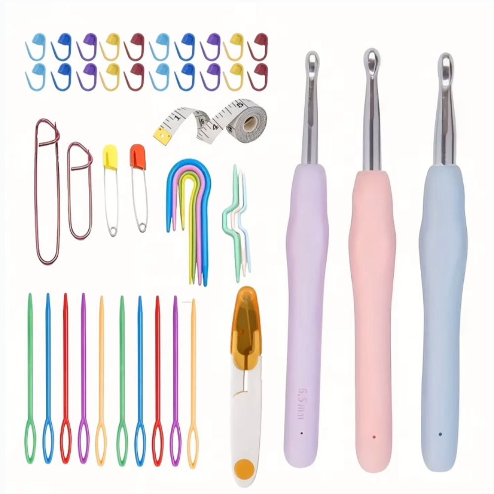 Juego de Agujas de Ganchillo E - Sewing Necessities reseña y precio