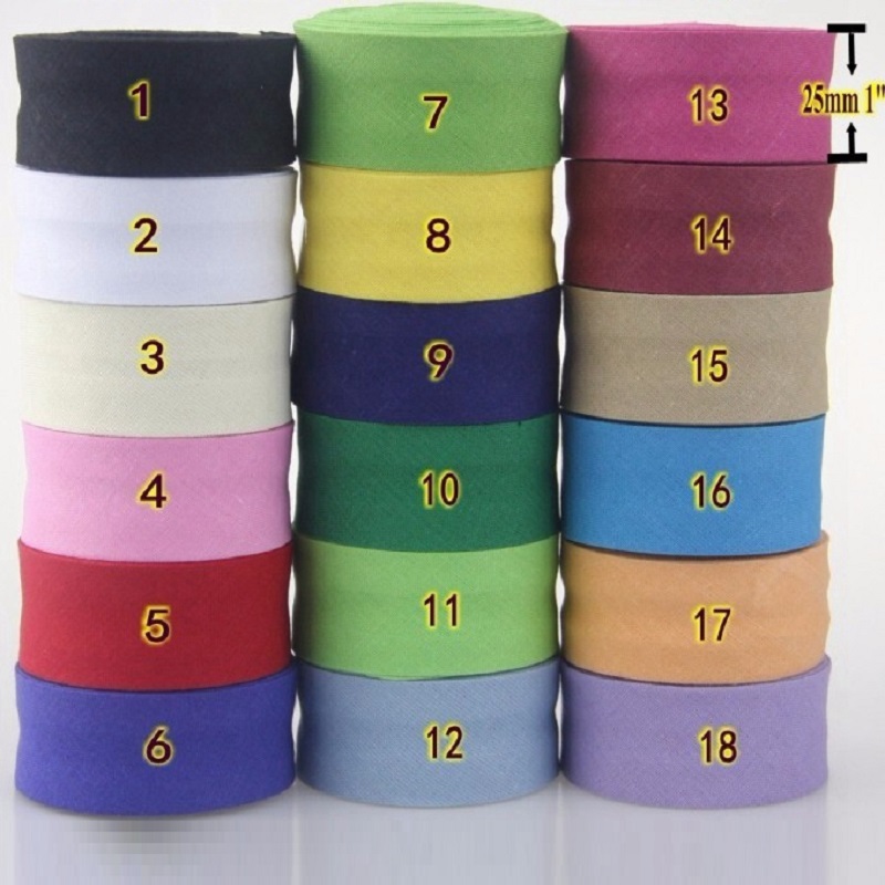 Cinta de bies de algodón dobla - Binding Tape Bias reseña y precio