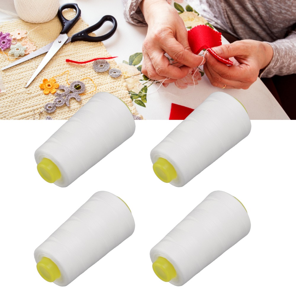 4 unidades de 3000 yardas cada - Serger Thread Cone reseña y precio