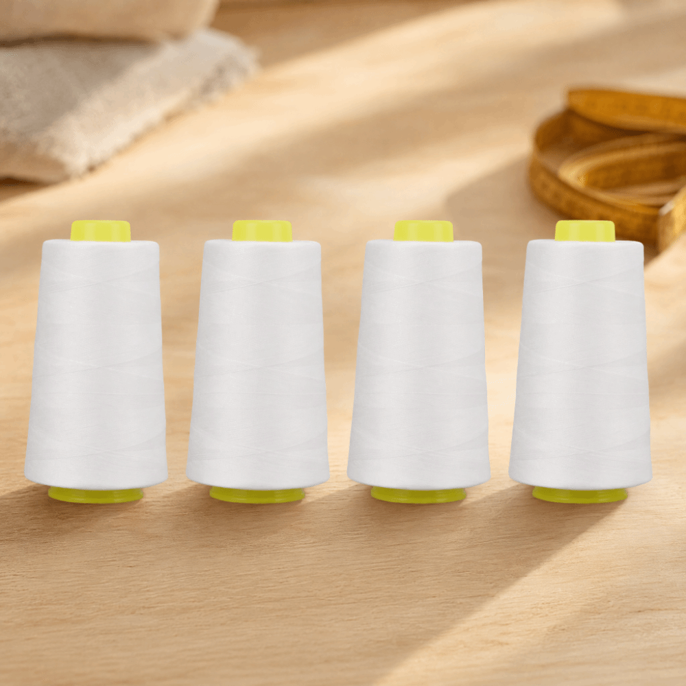 4 unidades de 3000 yardas cada - Serger Thread Cone reseña y precio