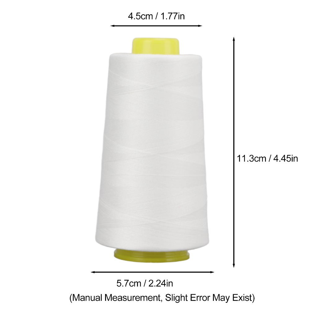 4 unidades de 3000 yardas cada - Serger Thread Cone reseña y precio