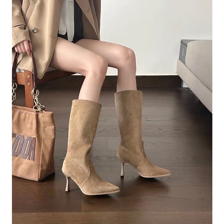 Botas modernas a media pantorr - Sewing Nylon reseña y precio