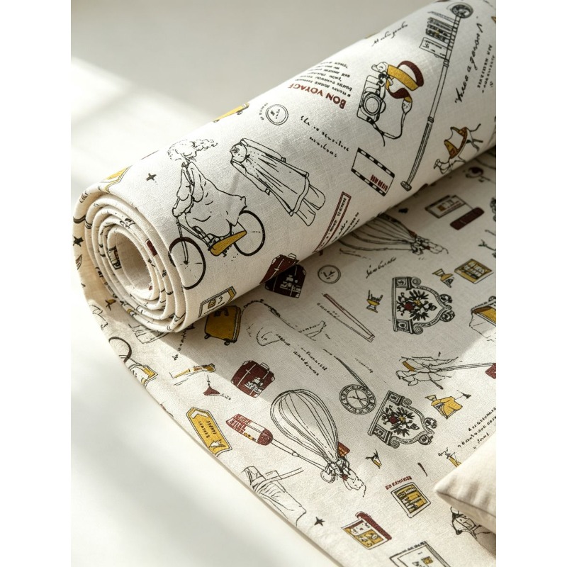 Tela de mezcla con estampado d - Sewing And Textile reseña y precio