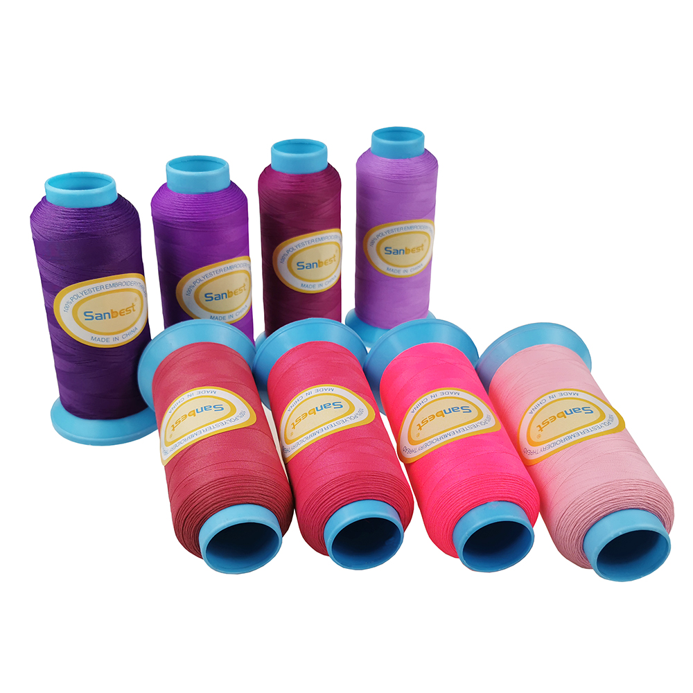 Sanbest-Hilo de bordar mate, 3 - Serger Thread Cone reseña y precio